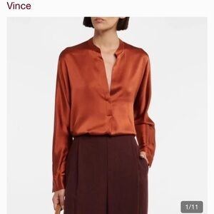 Vince silk top
